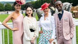 Aoibheann McMonagle named Dundrum Town Centre Best Dressed Lady at the 2017 Dublin Horse Show